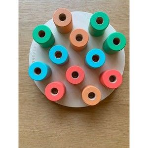 Lovevery Wooden Stacking Pegboard